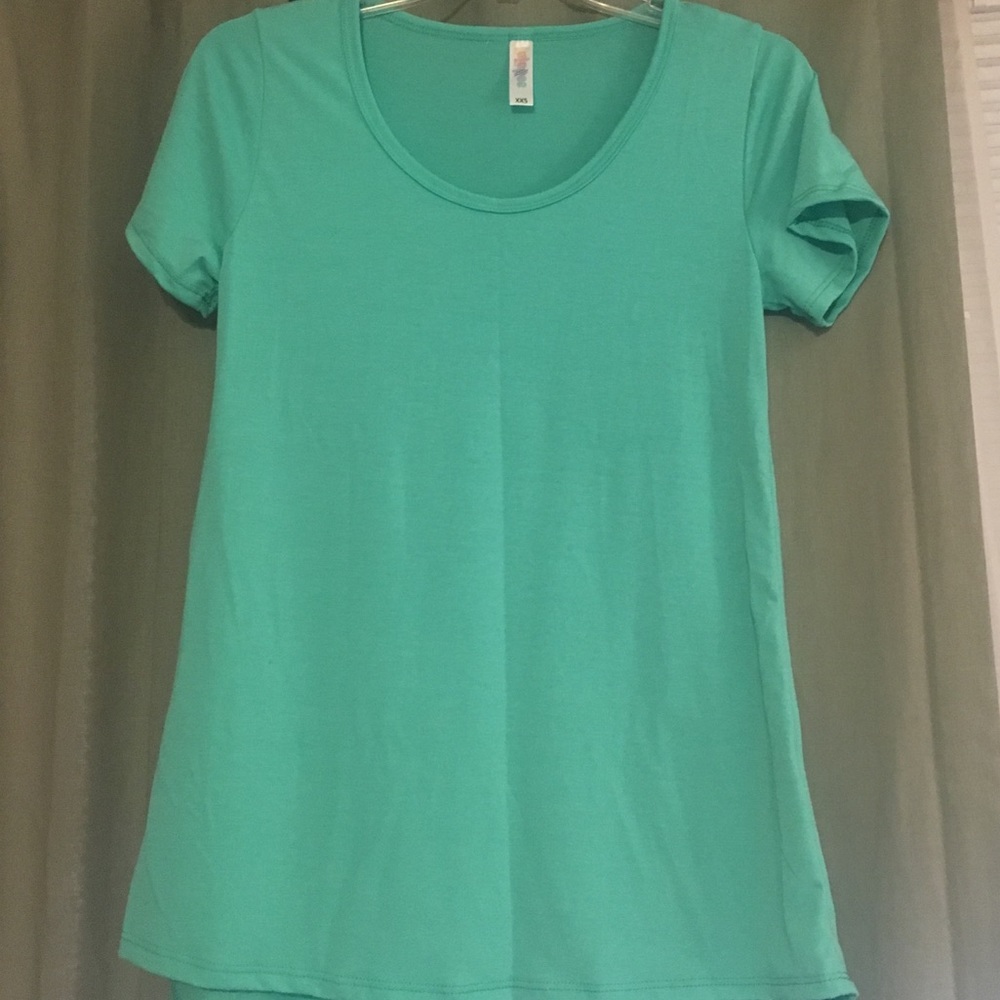 XXS Lularoe Turquoise Classic